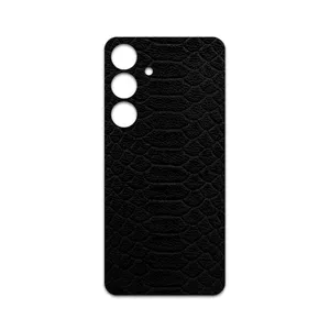 MAHOOT Black-Snake-Leather Cover Sticker for Samsung Galaxy S24