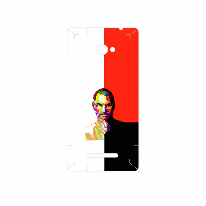 برچسب پوششی ماهوت مدل Collage of Steve Jobs 1 مناسب برای گوشی موبایل اچ تی سی 8X