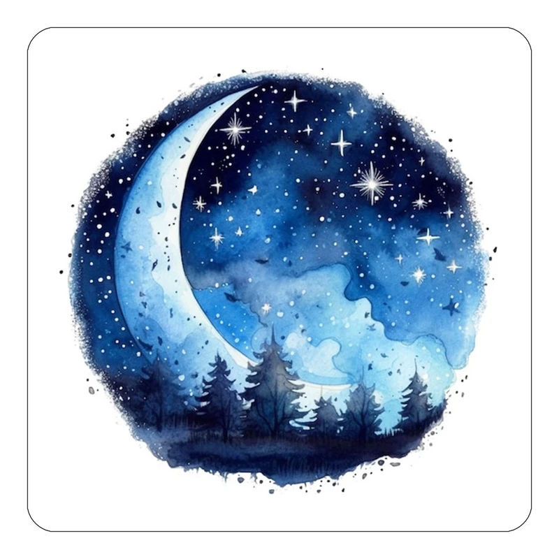 مگنت کاکتی طرح ماه و ستاره مدل mp55085