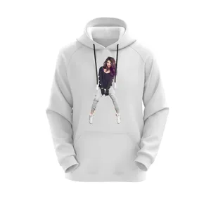 هودی زنانه مدل سلنا گومز کد J205 رنگ سفید