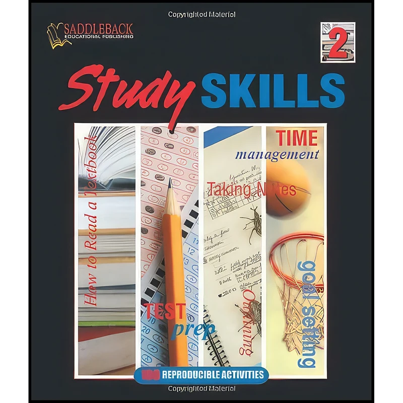 کتاب Study Skills 2  اثر Laurel and Associates (EDT) انتشارات Saddleback Educational Publishing