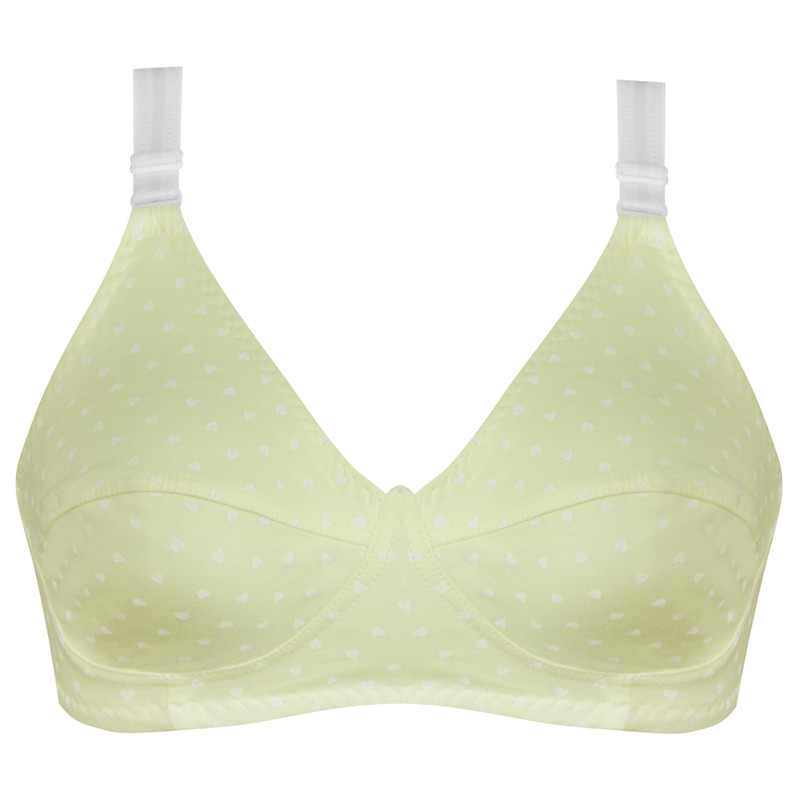 سوتین زنانه ماییلدا مدل بدون فنر کد 5039 رنگ زرد