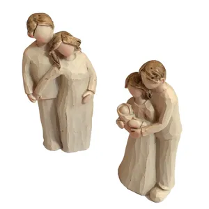 مجسمه طرح چرخه عشق مدل P2031 مجموعه 2  عددی