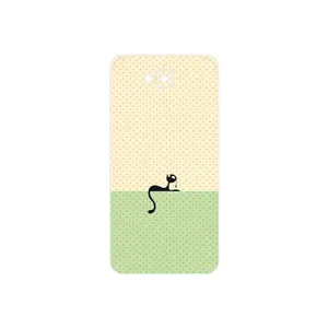 MAHOOT Minimal Internet Cat Icon Cover Sticker for Huawei Y6 Pro