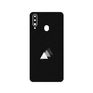 MAHOOT Minimal 3 Triangle Icon Cover Sticker for Samsung Galaxy A20s