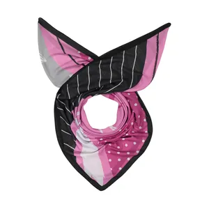 روسری زنانه چارکوک مدل تیارا رنگ سرخابی