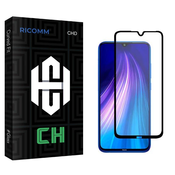 محافظ صفحه نمایش سرامیکی ریکام مدل CH2 مناسب برای گوشی موبایل شیائومی Redmi Note 8