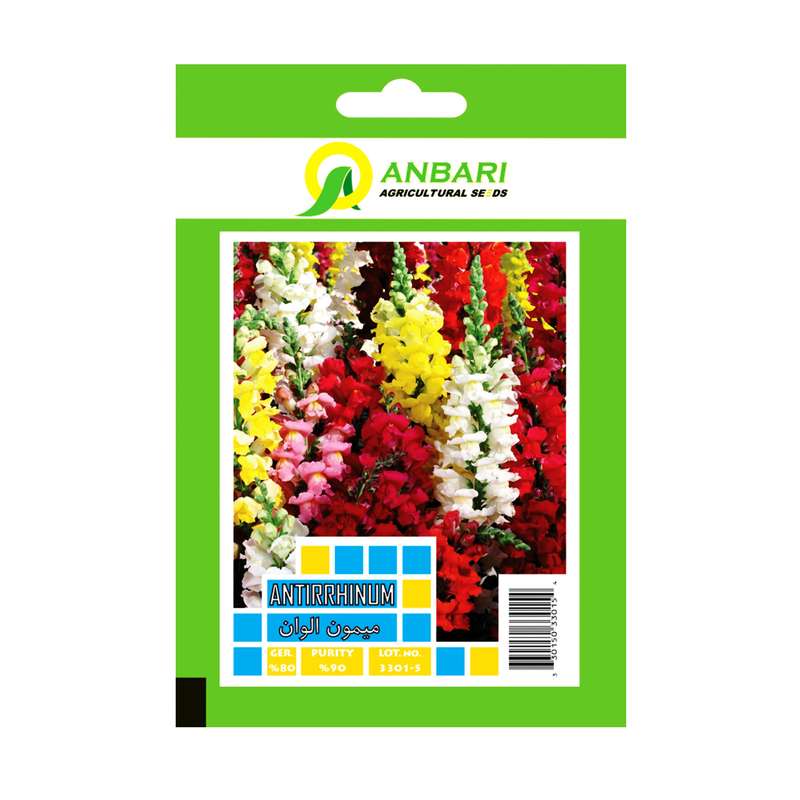 بذر گل میمون الوان بذر عنبری کد BZA-036