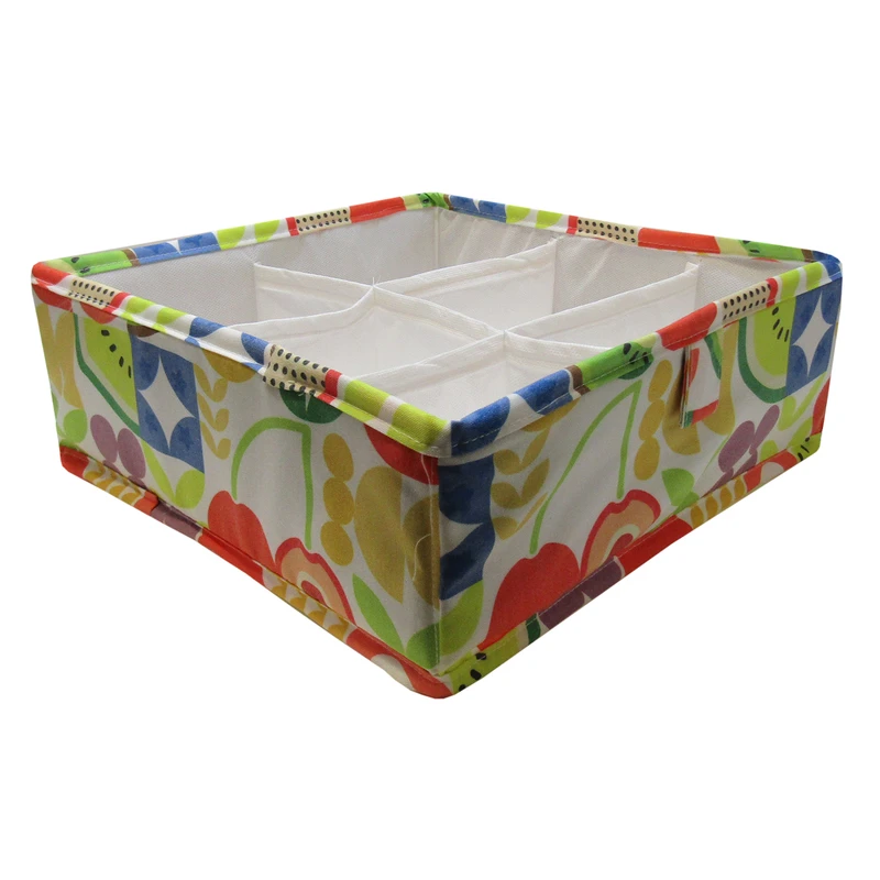 ارگانایزر هوم اند لایف مدل تابان باکس 6 خانه طرح میوه و برگ فانتزی کد 490007