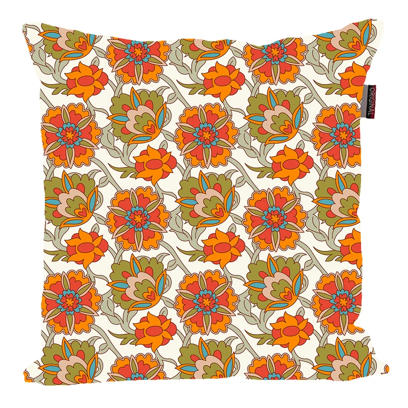 کوسن پاد آفرین مدل سنتی طرح فرش ایرانی کد PK40813