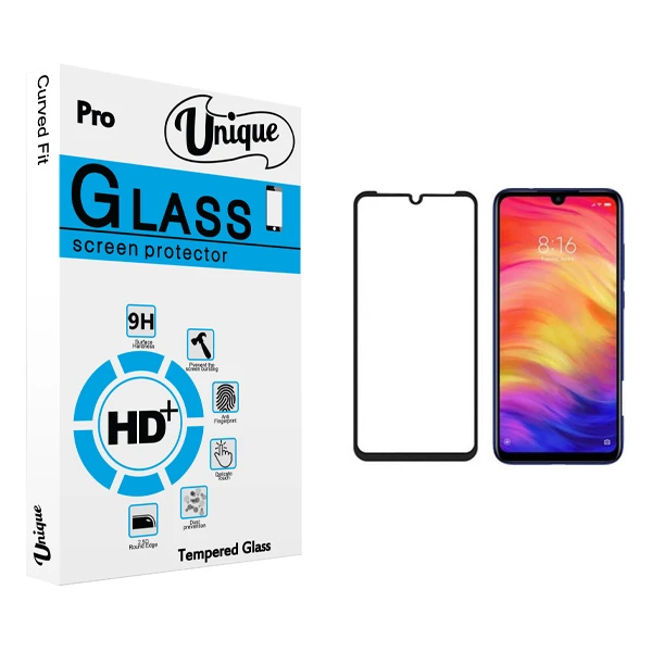 محافظ صفحه نمایش يونيک مدل +Clear مناسب برای گوشی موبایل شیائومی Redmi Note 7