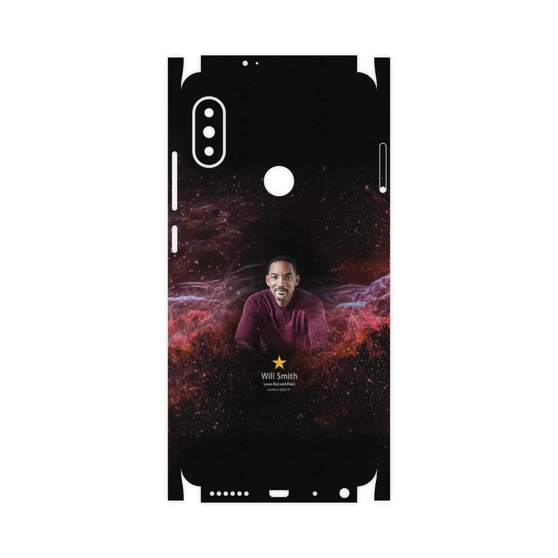 برچسب پوششی ماهوت مدل Will Smith-FullSkin مناسب برای گوشی موبایل شیائومی Redmi Note 5 Pro