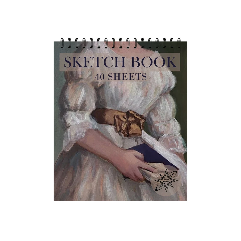 دفتر طراحی 40 برگ ستاره خونه مدل خانم کد a2