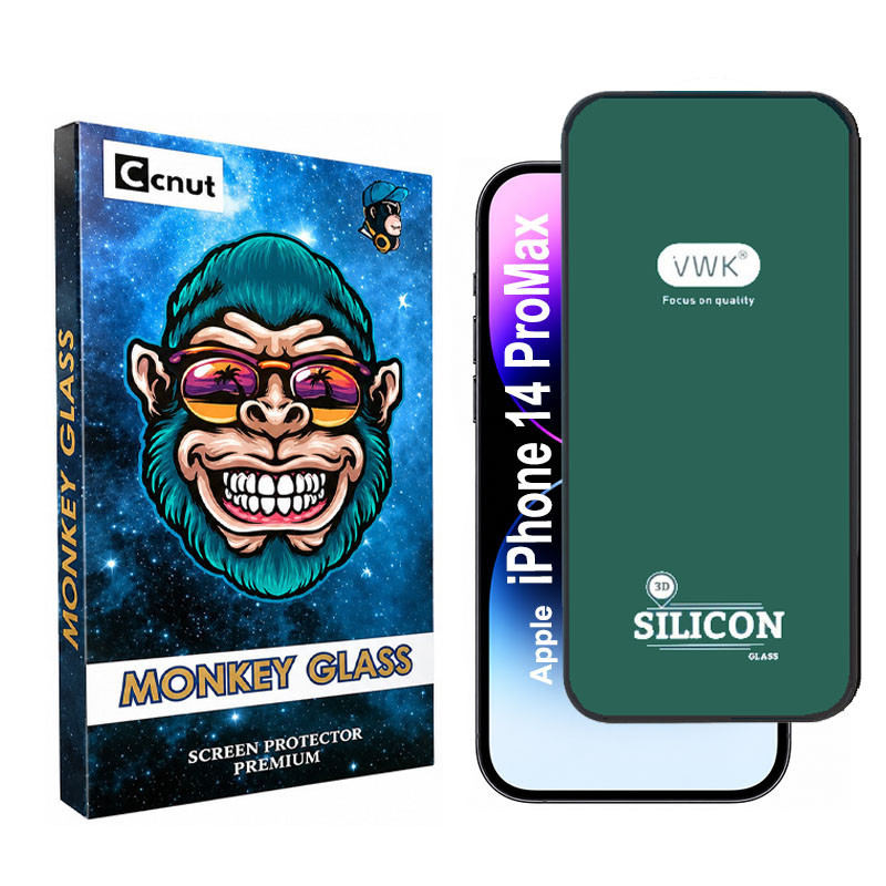 محافظ صفحه نمایش دورسیلیکونی کوکونات مدل VWK-MNK مناسب برای گوشی موبایل اپل iPhone 14 ProMax