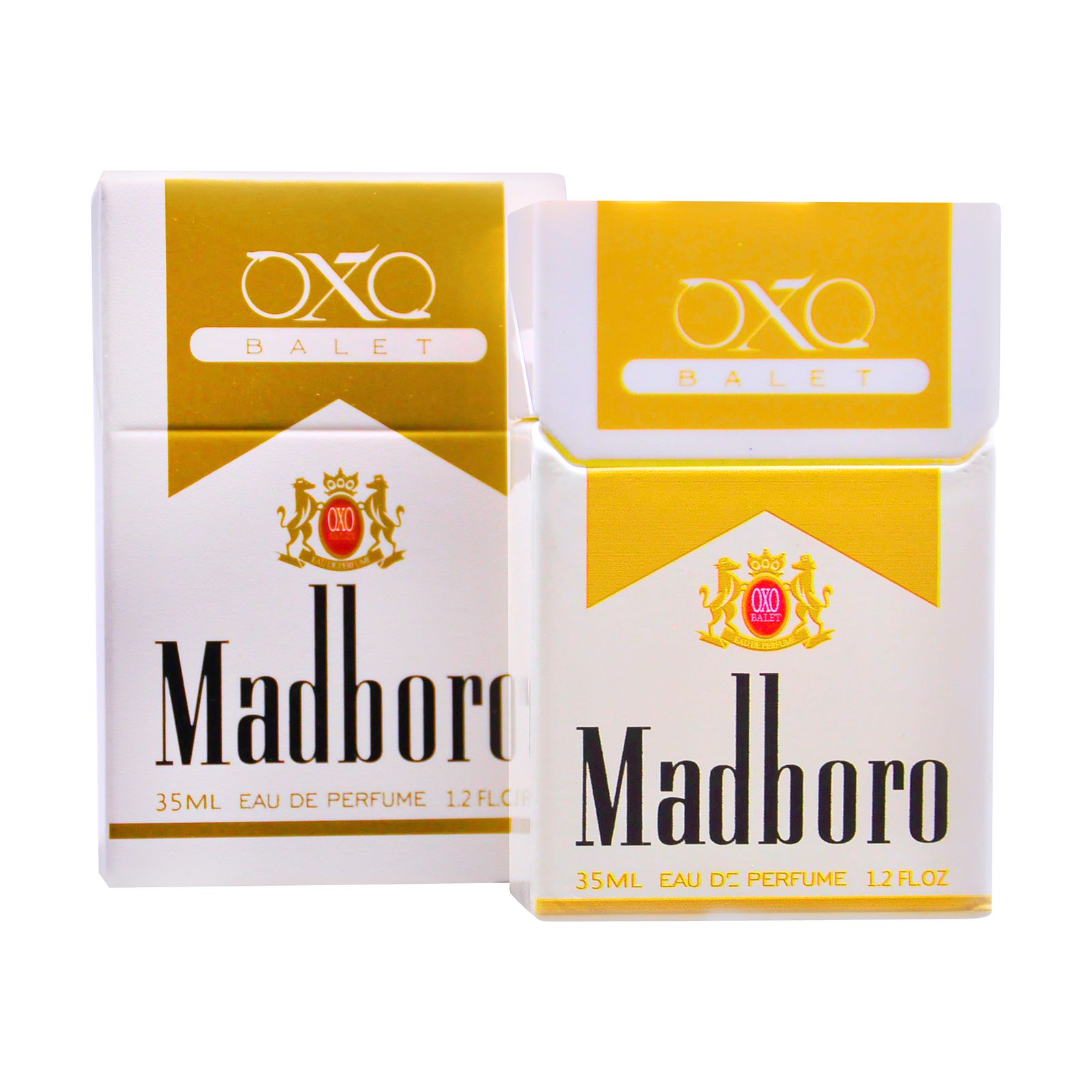 عطر جیبی اکس بالت مدل madboro gold classic با رایحه معتدل حجم 35 میلی‌لیتر -  - 5