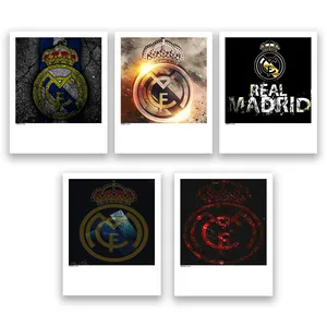 آویز تزیینی عرش مدل ورزشی رئال مادرید کد Asa536 مجموعه پنچ عددی