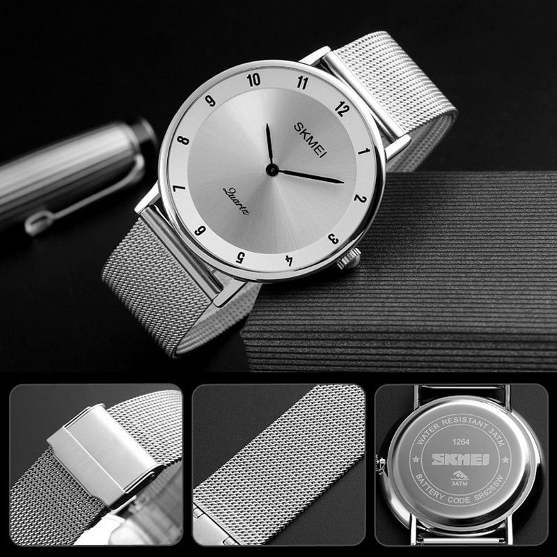 ساعت مچی عقربه‌ای مردانه کوارتز اسکمی مدل 1264 SL -  - 5
