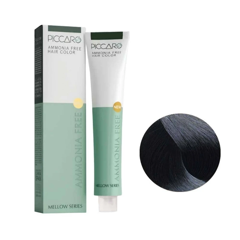 رنگ مو پیکارو شماره C1 حجم 100 میلی لیتر رنگ مشکی پرکلاغی