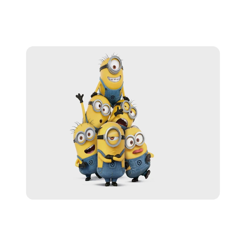 ماوس پد اطلس آبی طرح کارتون مینیون ها  مدل T6187