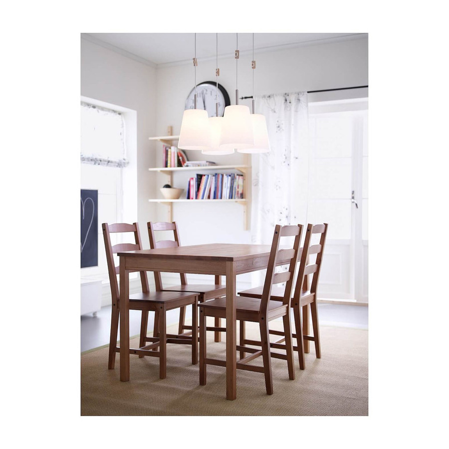 میز و صندلی ناهارخوری 4 نفره ایکیا مدل 50211104