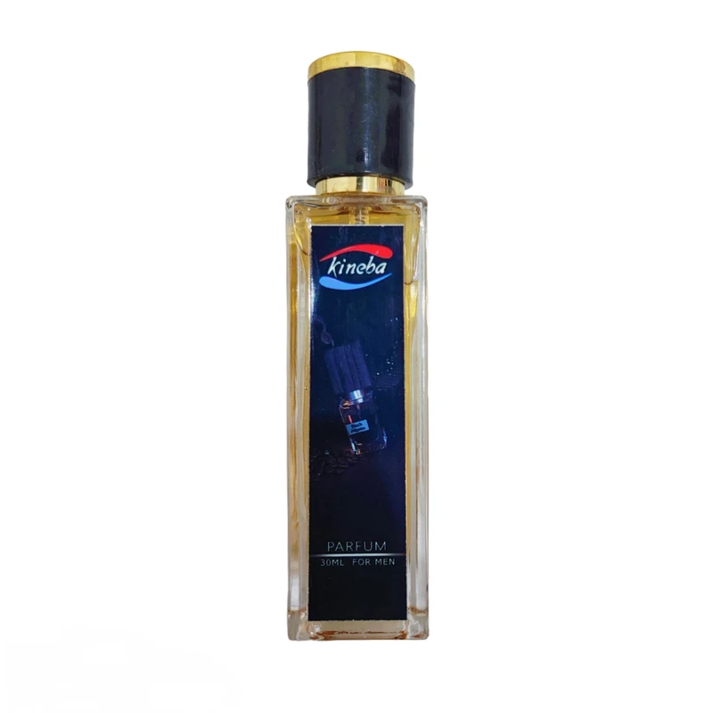 عطر جیبی مردانه کینبا مدل بلک افغان حجم 30 میلی لیتر