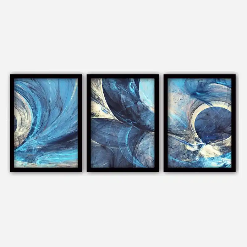 تابلو دکوراتیو مینیمال مدرن کد YF2353 مجموعه 3 عددی
