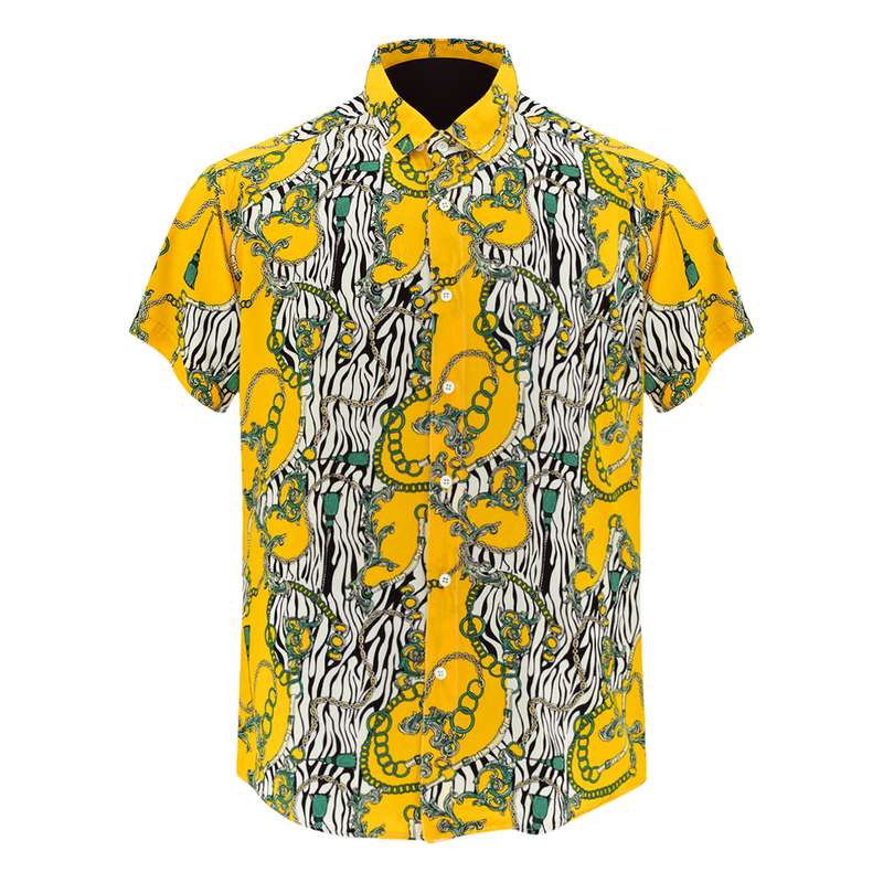 پیراهن آستین کوتاه مردانه مدل M2612