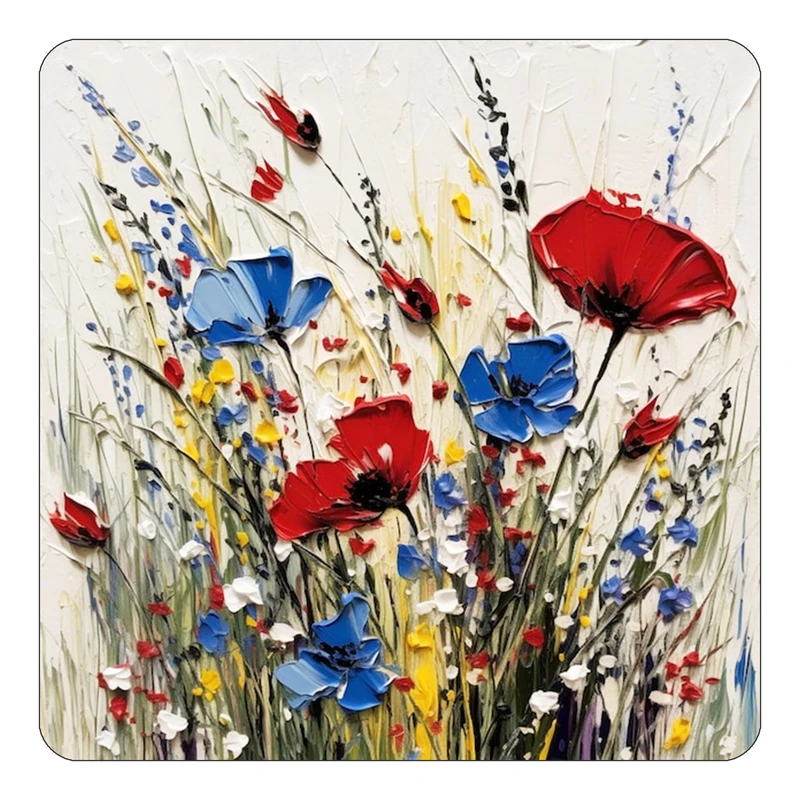 مگنت کاکتی طرح نقاشی رنگ روغن مدل mp71009