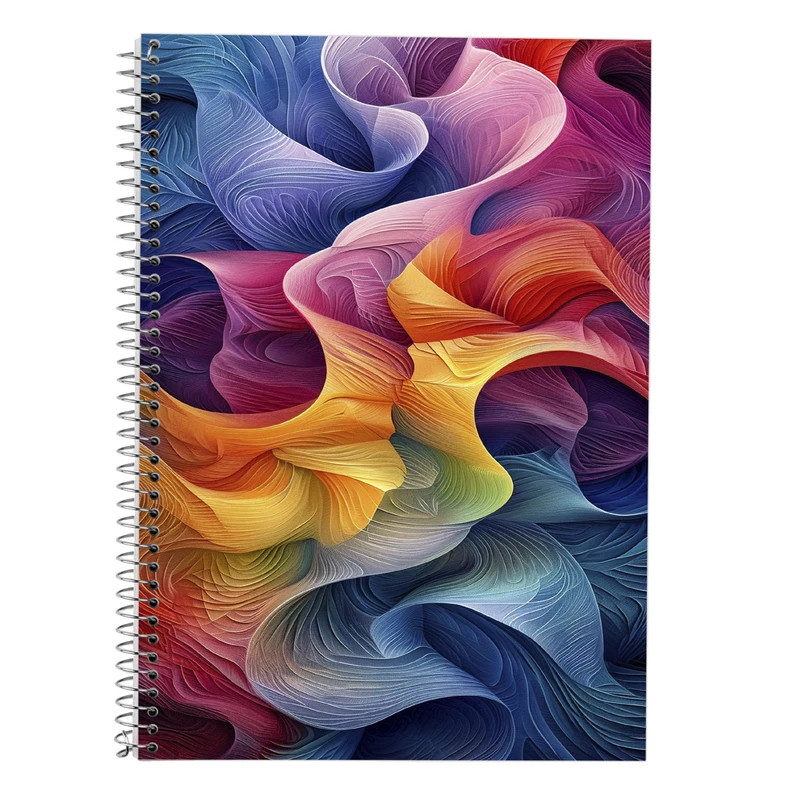 دفتر زبان 50 برگ مدوپد مدل سه خط طرح فانتزی کد DF14486