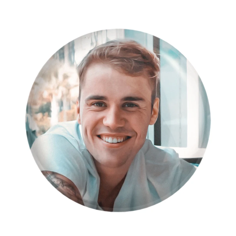 مگنت خندالو مدل جاستین بیبر Justin Bieber  کد 19030