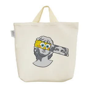 ساک خرید خندالو مدل باب اسفنجی کد 5532