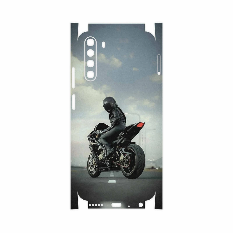 برچسب پوششی ماهوت مدل Motorcycling-FullSkin مناسب برای گوشی موبایل جی پلاس X10