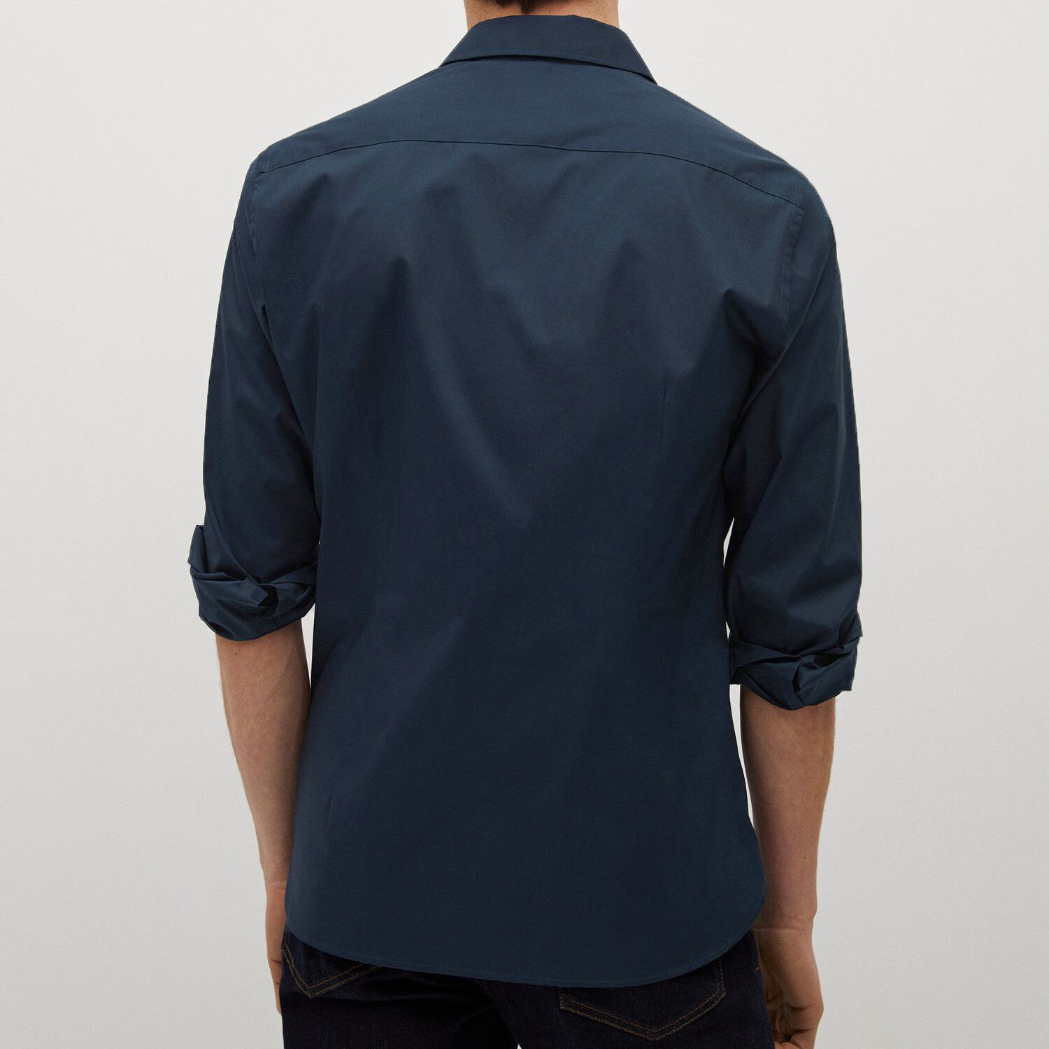 پیراهن آستین بلند مردانه مانگو مدل NA515PLA -  - 4