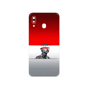 MAHOOT Collage of surreal Portrait of Women 1 Cover Sticker for Samsung Galaxy A20