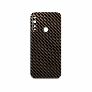 MAHOOT Glossy-Brown-Fiber Cover Sticker for Gplus P10