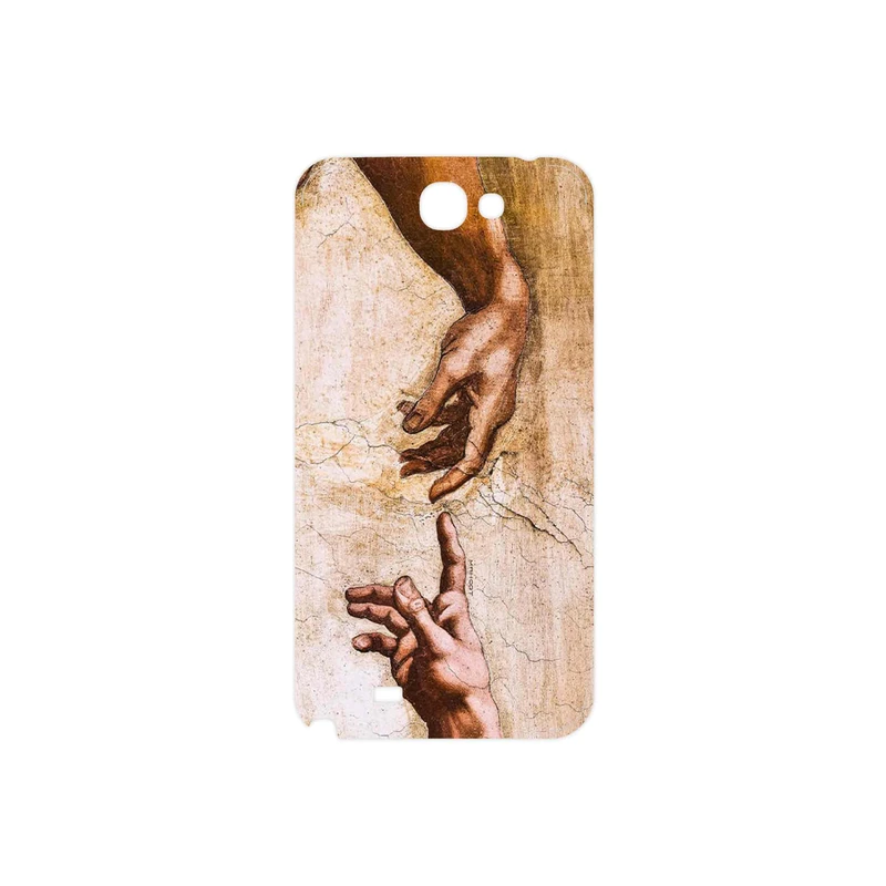 برچسب پوششی ماهوت مدل The Creation of Adam of MichelAnge مناسب برای گوشی موبایل سامسونگ Galaxy Note 2