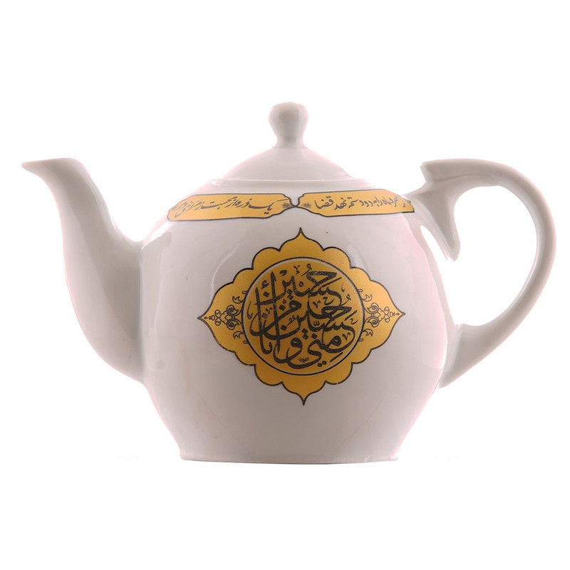 قوری طرح حسین منی و انا من حسین علیه السلام کد 4000618