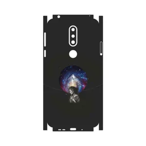 MAHOOT Collage of surreal Portrait of Women 3-FullSkin Cover Sticker for Nokia 7.1