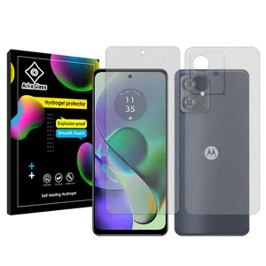 Arka Glass Tough model matte screen protector suitable for Motorola Moto G54 mobile phone along with the back of the phone protector