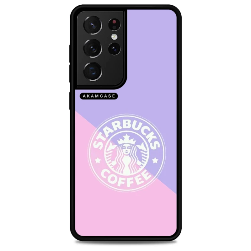 کاور آکام مدل AMCWSGS21U-STARBUCKS7 مناسب برای گوشی موبایل سامسونگ Galaxy S21 Ultra