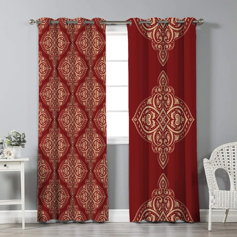 پرده نیروانا مدل pl2455 سایز 280 × 140 سانتی متر