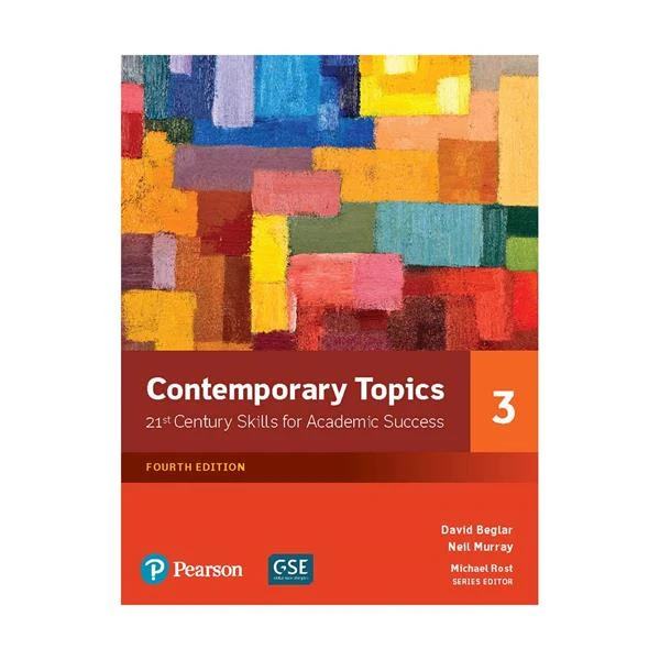 کتاب Contemporary Topics 4th 3 اثر جمعی از نویسندگان انتشارات Pearson