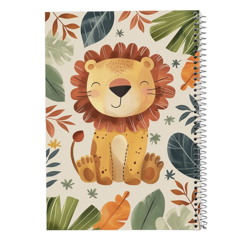 دفتر مشق 50 برگ مدوپد مدل موجودات فانتزی کد DF16915