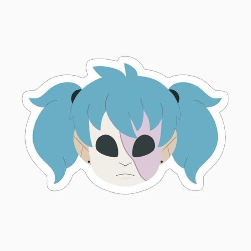 استیکر لپ تاپ و موبایل بووم طرح کاراکتر کارتونی کد BM70