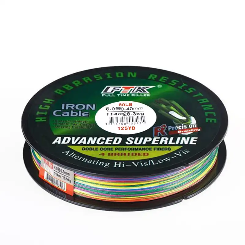 نخ ماهیگیری براید مدل اف تی کا 4 رشته کد 6.0