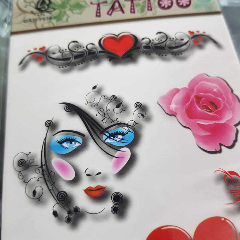 برچسب تتو موقت مدل 0TAKI 1