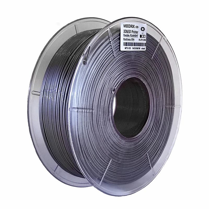 فیلامنت TPU سختی 95A پرینتر سه بعدی مدریک مدل TPU-01 قطر 1.75 میلی متر وزن 1 کیلویی