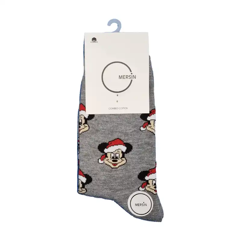جوراب زنانه مدل میکی موس