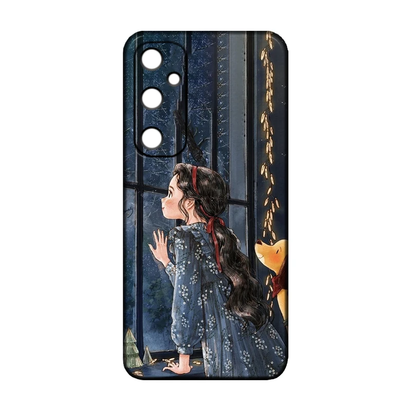 کاور طرح دخترانه کد 4 مناسب برای گوشی موبایل سامسونگ Galaxy A36