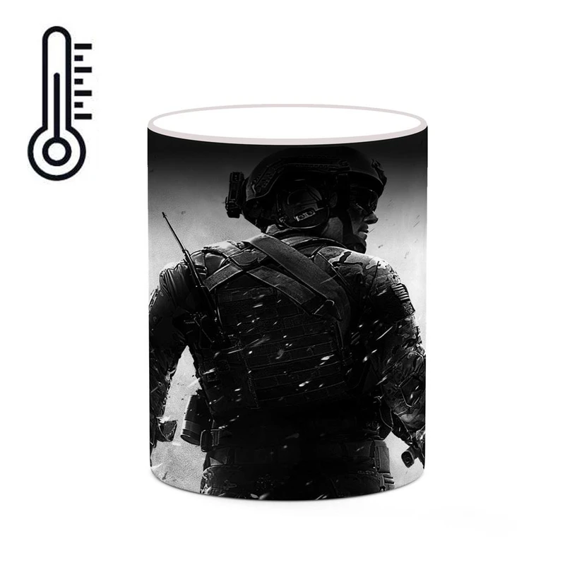 ماگ حرارتی کاکتی مدل بازی Call Of Duty 4ː Modern Warfare کد mgh27815
